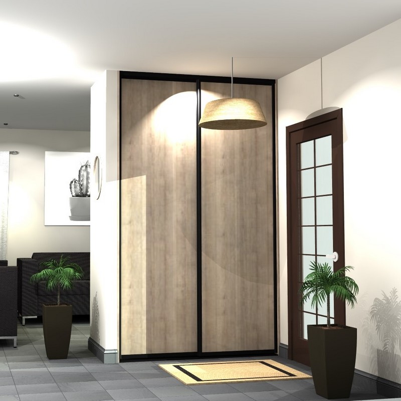 Portes Coulissantes Sur Mesure 2 Vantaux Style Atelier Sga